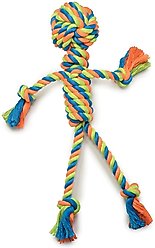Griggles Might Bright Rope Man Dog Tug Toy