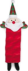 Griggles Holiday Squeaktacular Santa Squeaky Plush Dog Toy