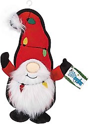 Griggles Holiday Lights Santa Squeaky Plush Dog Toy