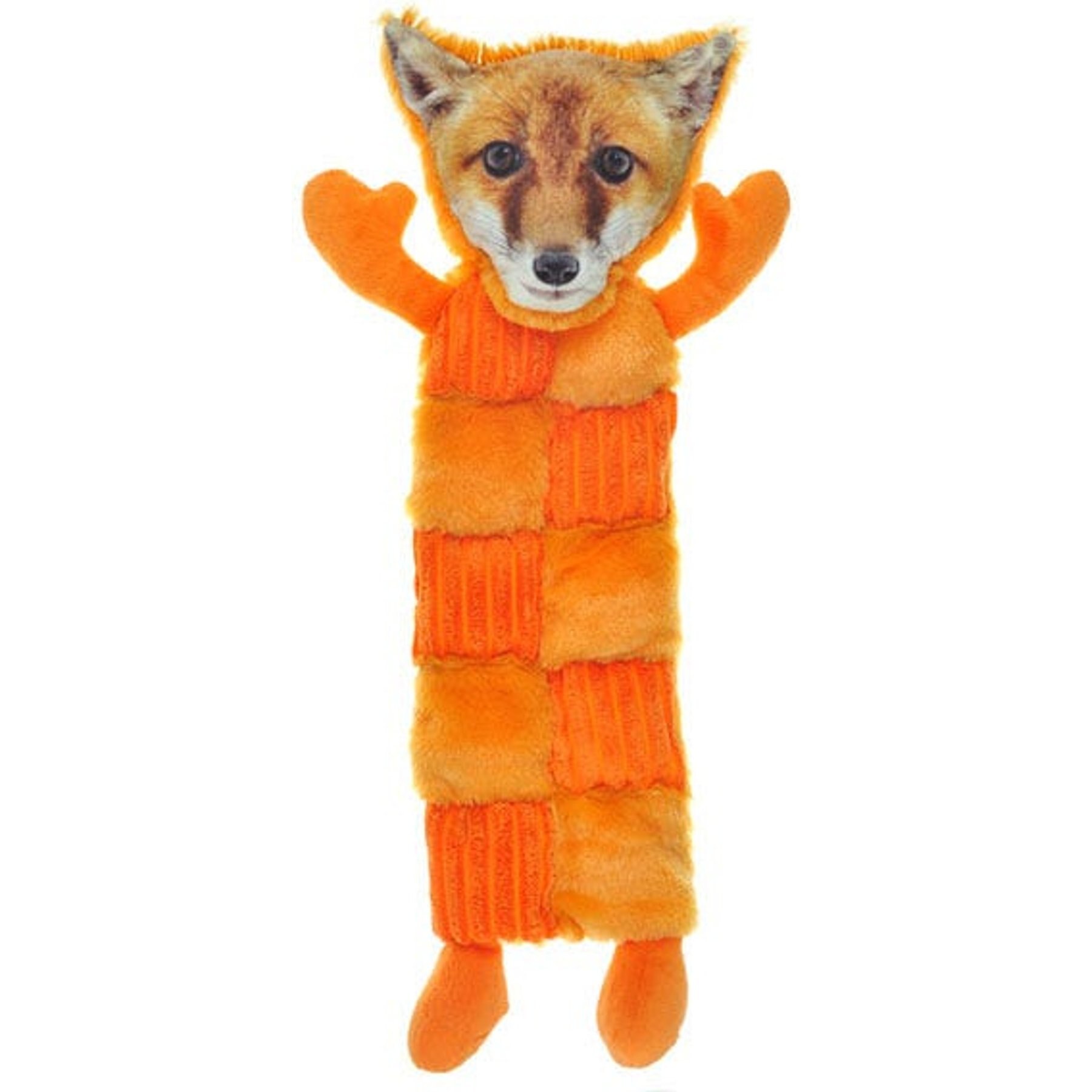 FurRealz Squeaker Mat Fox Dog Chew Toy, 18-in