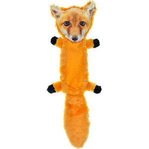 FurRealz Flattie Ballistic Belly Fox Dog Chew Toy, 18-in, 18-in