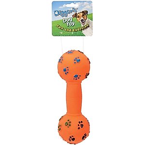 Digger's Vinyl Dumbbell Squeaky Dog Toy, Large