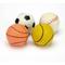 Show in main carousel: Digger's Rubber Sports Themed Dog Ball Toy, 4 count slide 2 of 6
