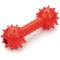 Show in main carousel: Digger's Spiked TPR Dumbbell with Bell Dog Chew Toy slide 1 of 3