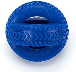 Digger's Double Tire Dog Chew Toy, Blue slide 2 of 3