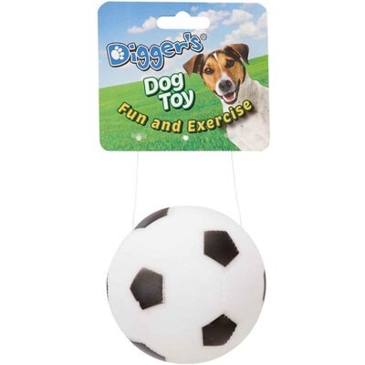 Digger's Digger's Vinyl Soccer Ball Squeaky Dog Toy