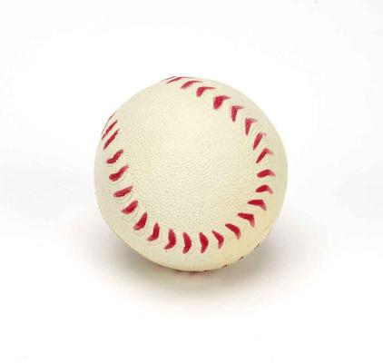 Show full view: Digger's Rubber Sports Themed Dog Ball Toy, 4 count slide 6 of 6