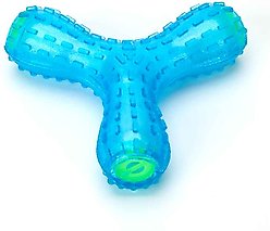 Digger's Giggle Wish Bone Dog Chew Toy, Blue