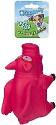 Digger's Flying Grunting Pig Dog Chew Toy, Pink
