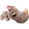 Show in main carousel: Digger's FatHedz Rhino Squeaky Plush Dog Toy slide 1 of 1