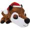 Show in main carousel: Digger's Christmas FatHedz Holiday Fox Squeaky Dog Chew Toy slide 1 of 1