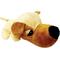 Show in main carousel: Digger's FatHedz Goldy Squeaky Plush Dog Toy slide 1 of 1