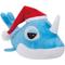 Show in main carousel: Digger's Christmas FatHedz Holiday Narwhal Squeaky Dog Chew Toy slide 1 of 1