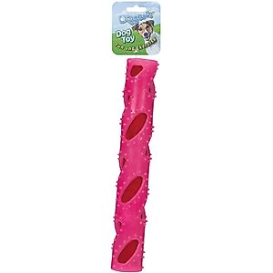 Digger's Crinkle Stuff Stick Dog Chew Toy, Pink