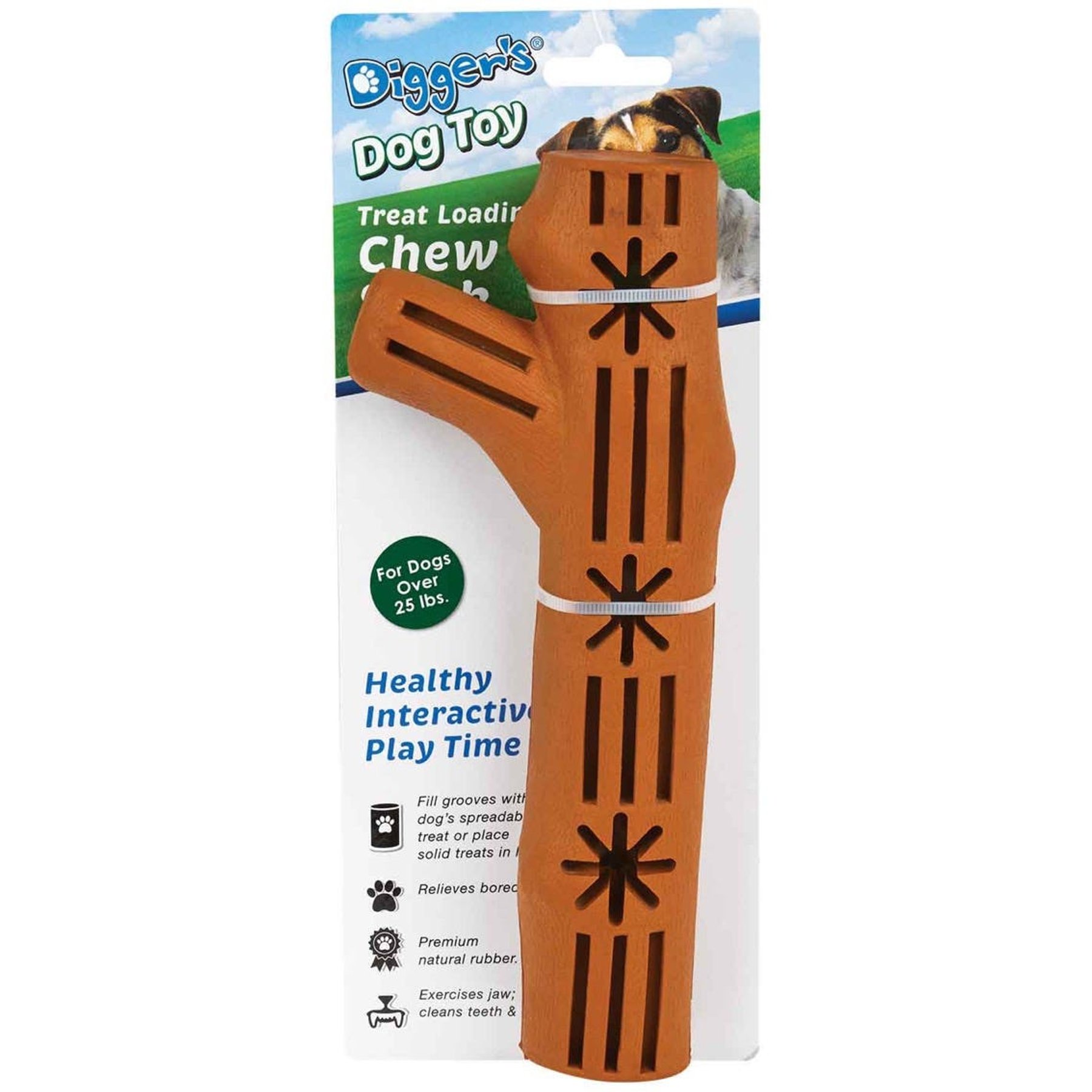Digger's Chew Stick Dog Toy, Large