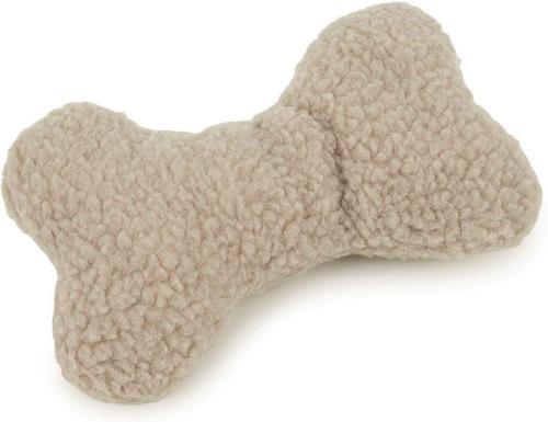 Show full view: Digger's Bone-Woolly Squeaky Plush Dog Toy 9-in slide 2 of 5