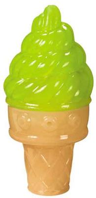 Show full view: Cool Pup Toy Ice Cream Cone Dog Chew Toy, Green, Large slide 2 of 2