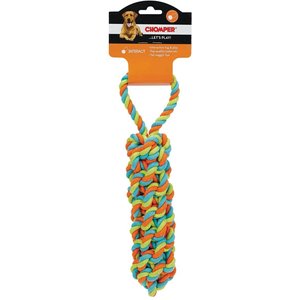 Chomper Woven Rope Monkey Fist Tug Dog Toy