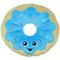 Show in main carousel: Chomper Food Junkeez Plush Donut Squeaky Dog Chew Toy slide 1 of 2
