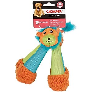 Chomper Doggy Long Leg Small Squeaky Dog Toy