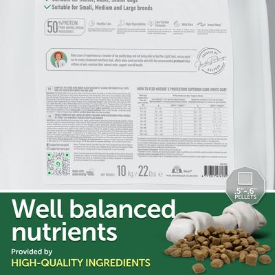Show full view: Nature's Protection Superior Care All Life Stages & Breeds Insect & Rice Dry Dog Food, 22-lb bag slide 5 of 9