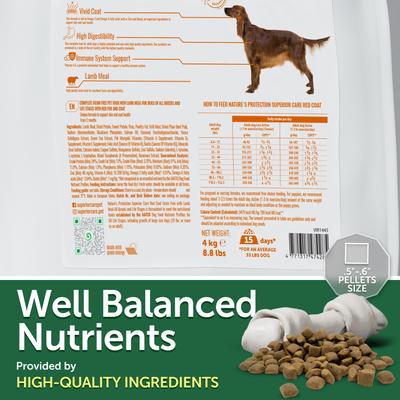 Show full view: Nature's Protection Superior Care All Life Stages & Breeds Grain-Free Lamb Dry Dog Food, 22-lb bag slide 5 of 9