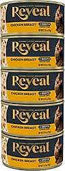 Reveal Natural Limited Ingredient Chicken Breast in Broth Grain-Free Wet Cat Food, 2.47-oz can, case of 5
