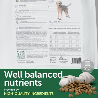 Show full view: Nature's Protection Superior Care All Life Stages & Breeds Grain-Free Insect Protein Dry Dog Food, 8.8-lb bag slide 5 of 9