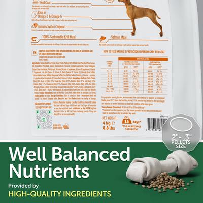 Show full view: Nature's Protection Superior Care All Life Stages & Breeds Grain-Free Salmon & Krill Dry Dog Food, 22-lb bag slide 5 of 9
