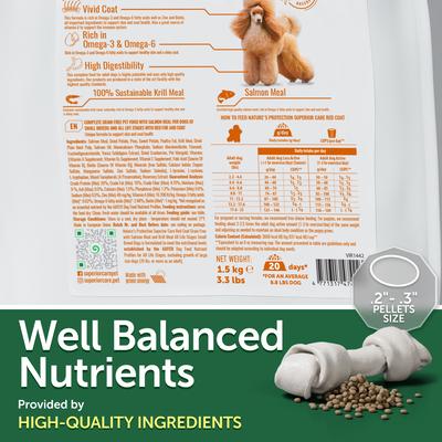 Show full view: Nature's Protection Superior Care All Life Stages Small Breed Grain-Free Salmon & Krill Dry Dog Food, 3.3-lb bag slide 5 of 9