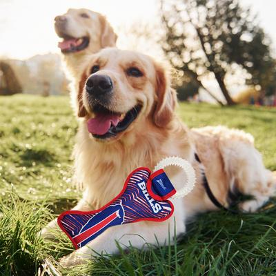 Show full view: Pets First Buffalo Bills Zubaz Dental Ring Dog Toy slide 4 of 4