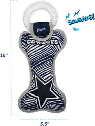 Pets First Dallas Cowboys Zubaz Dental Ring Dog Toy slide 2 of 4