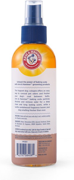 Arm & Hammer Products Cologne Spray, Vanilla Sandalwood