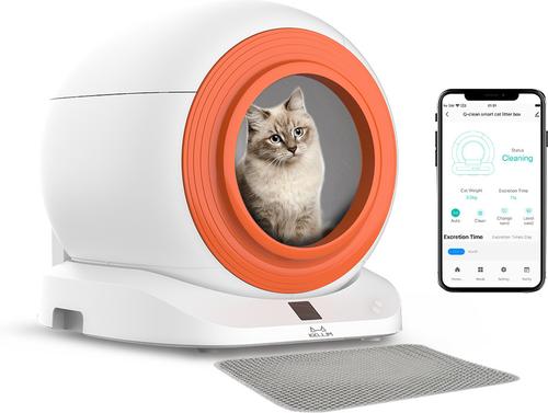 Show full view: Cesicia Smart Self-Cleaning Automatic Cat Litter Box slide 3 of 7