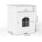 Show in main carousel: Cesicia Wooden Side Table Cat Litter Box Enclosure with Drawer slide 6 of 6
