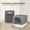 Show in main carousel: allforpaws Go Fresh Foldable Cat Litter Box, Large, Grey slide 6 of 11