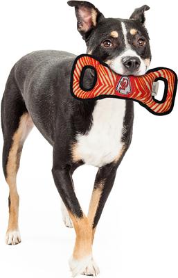 Show full view: Pets First Kansas City Chiefs Zubaz Pull Dog Toy slide 4 of 4