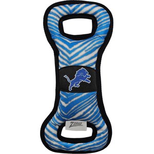 Pets First Detroit Lions Zubaz Pull Dog Toy