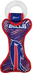 Pets First Buffalo Bills Zubaz Dental Ring Dog Toy