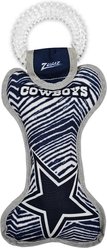 Pets First Dallas Cowboys Zubaz Dental Ring Dog Toy