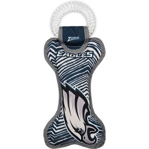 Pets First Philadelphia Eagles Zubaz Dental Ring Dog Toy