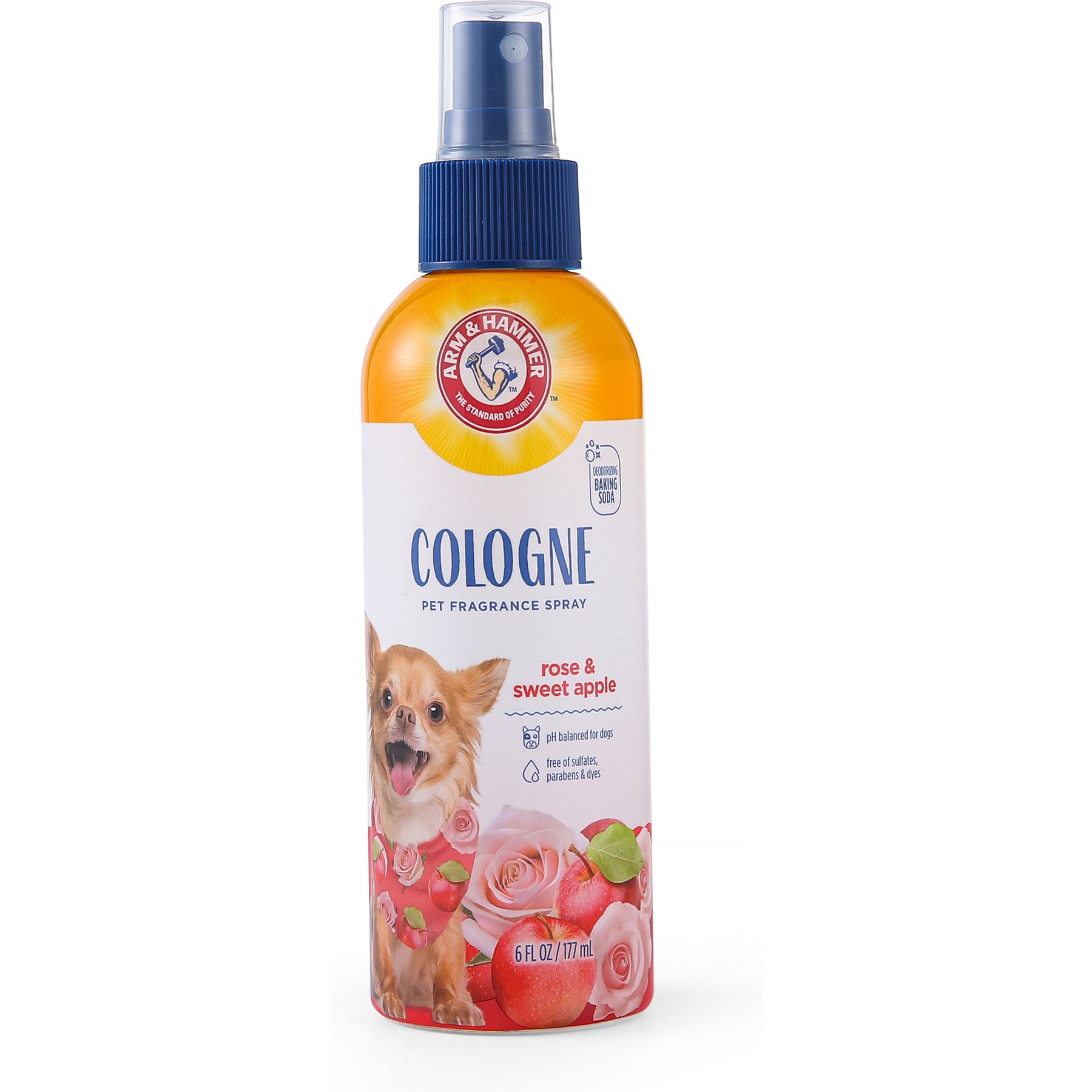 Arm & Hammer Products Dog Cologne Spray, Green Apple & Rose