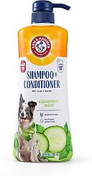 Arm & Hammer Products 2-in-1 Dog Shampoo & Conditioner, 24-oz