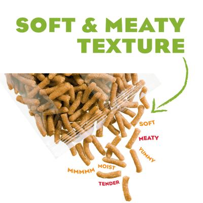 Show full view: Moist & Meaty Real Chicken Recipe Soft Dry Dog Food, 6-oz pouch, case of 12 slide 5 of 12