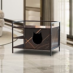 Cesicia Furniture Style Cat Litter Box Enclosure