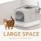 Show in main carousel: allforpaws Go Fresh Foldable Cat Litter Box, Medium, Sand slide 6 of 10