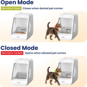 PawsPik Automatic Microchip RFID Dog & Cat Feeder, 16-cup