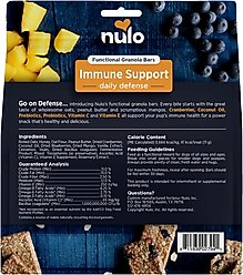 Nulo Functional Granola Immunity Dog Treats, 10-oz bag slide 2 of 9