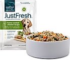 JustFoodForDogs JustFresh Human Grade Home-Cooked Chicken Recipe Fresh Dog Food, 12-oz pouch