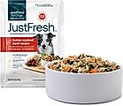 JustFoodForDogs JustFresh Human Grade Home-Cooked Beef Recipe Fresh Dog Food, 12-oz pouch
